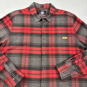 Icewear Iceland Rumur Checkered Lumberjack Flannel Shirt MENS 2XL  Fishing Hunt